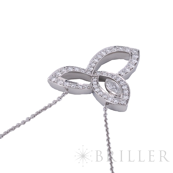 HARRY WINSTON ハリー・ウィンストン リリークラスター ペンダント プラチナ ダイヤモンド PEDPMQRFLC 10