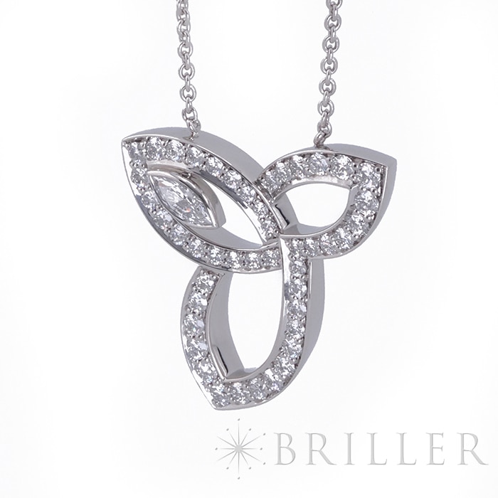 HARRY WINSTON ハリー・ウィンストン リリークラスター ペンダント プラチナ ダイヤモンド PEDPMQRFLC 4