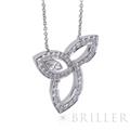 HARRY WINSTON ハリー・ウィンストン リリークラスター ペンダント プラチナ ダイヤモンド PEDPMQRFLC 8