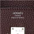 HERMES エルメス バーキン 25 トゴ ボルドー シルバー金具 14