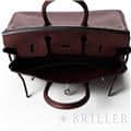HERMES エルメス バーキン 25 トゴ ボルドー シルバー金具 3