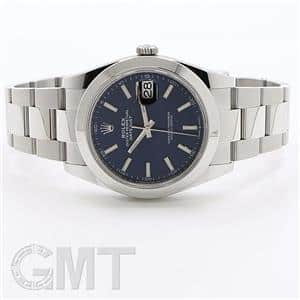 ROLEX ロレックス デイトジャスト 41 126300 ブルー オイスターブレス