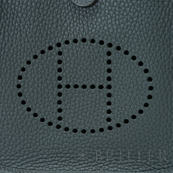 HERMES エルメス エヴリン TPM トリヨンクレマンス ヴェールマングローブ ゴールド金具 10