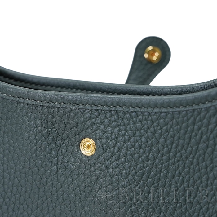 HERMES エルメス エヴリン TPM トリヨンクレマンス ヴェールマングローブ ゴールド金具 14