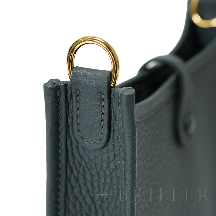 HERMES エルメス エヴリン TPM トリヨンクレマンス ヴェールマングローブ ゴールド金具 19