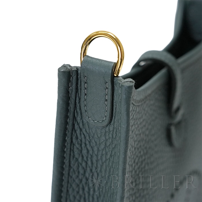 HERMES エルメス エヴリン TPM トリヨンクレマンス ヴェールマングローブ ゴールド金具 20