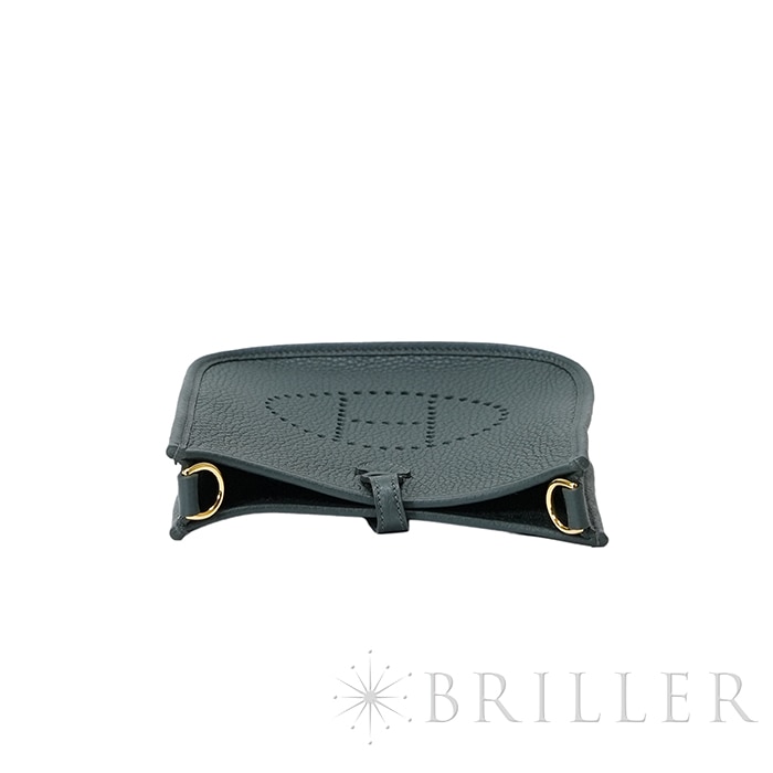 HERMES エルメス エヴリン TPM トリヨンクレマンス ヴェールマングローブ ゴールド金具 8