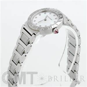 BVLGARI ブルガリ ブルガリ・ブルガリ BBL26WSS/12 12Pダイヤ ホワイト MOP