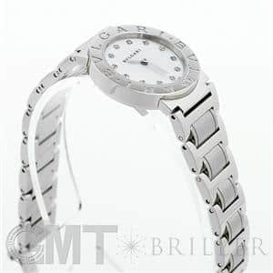BVLGARI ブルガリ ブルガリ・ブルガリ BBL26WSS/12 12Pダイヤ ホワイト MOP