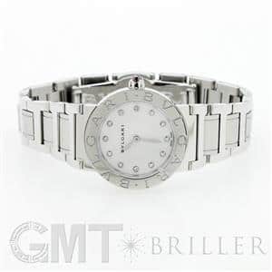 BVLGARI ブルガリ ブルガリ・ブルガリ BBL26WSS/12 12Pダイヤ ホワイト MOP