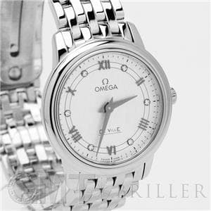 OMEGA オメガ デ・ヴィル プレステージ クォーツ 27.4mm 424.10.27.60.52.002