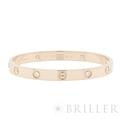 CARTIER カルティエ ラブ ブレスレット クラシックモデル 17号 4Pダイヤモンド イエローゴールド B6070017 メイン