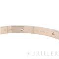 CARTIER カルティエ ラブ ブレスレット クラシックモデル 17号 4Pダイヤモンド イエローゴールド B6070017 5
