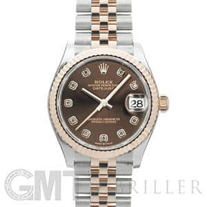 ROLEX ロレックス デイトジャスト 31 278271G チョコレート ジュビリーブレスレット