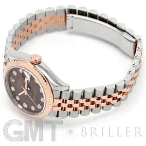 ROLEX ロレックス デイトジャスト 31 278271G チョコレート ジュビリーブレスレット