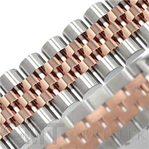 ROLEX ロレックス デイトジャスト 31 278271G チョコレート ジュビリーブレスレット