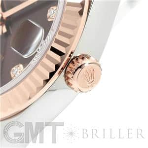 ROLEX ロレックス デイトジャスト 31 278271G チョコレート ジュビリーブレスレット