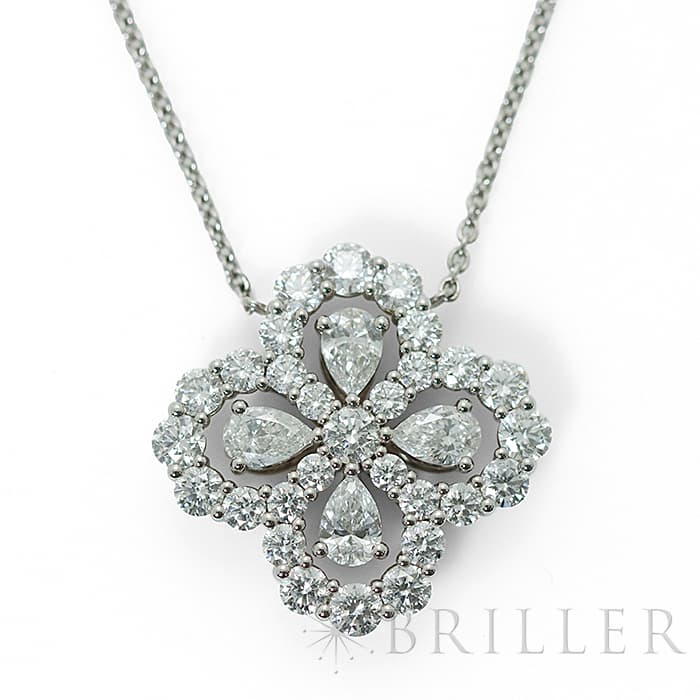 HARRY WINSTON ハリー・ウィンストン ループ・フルモチーフ・ペンダント ネックレス プラチナ ダイヤモンド PEDPRPMEL4C 6