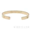 CARTIER カルティエ ラブ ブレスレット オープンバングル イエローゴールド B6032417 17号 1