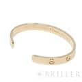 CARTIER カルティエ ラブ ブレスレット オープンバングル イエローゴールド B6032417 17号 3