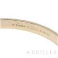 CARTIER カルティエ ラブ ブレスレット オープンバングル イエローゴールド B6032417 17号 5
