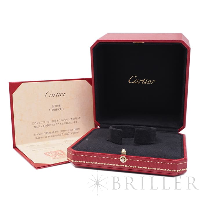 CARTIER カルティエ ラブ ブレスレット オープンバングル イエローゴールド B6032417 17号 7