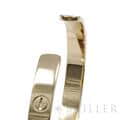 CARTIER カルティエ ラブ ブレスレット オープンバングル イエローゴールド B6032417 17号 8