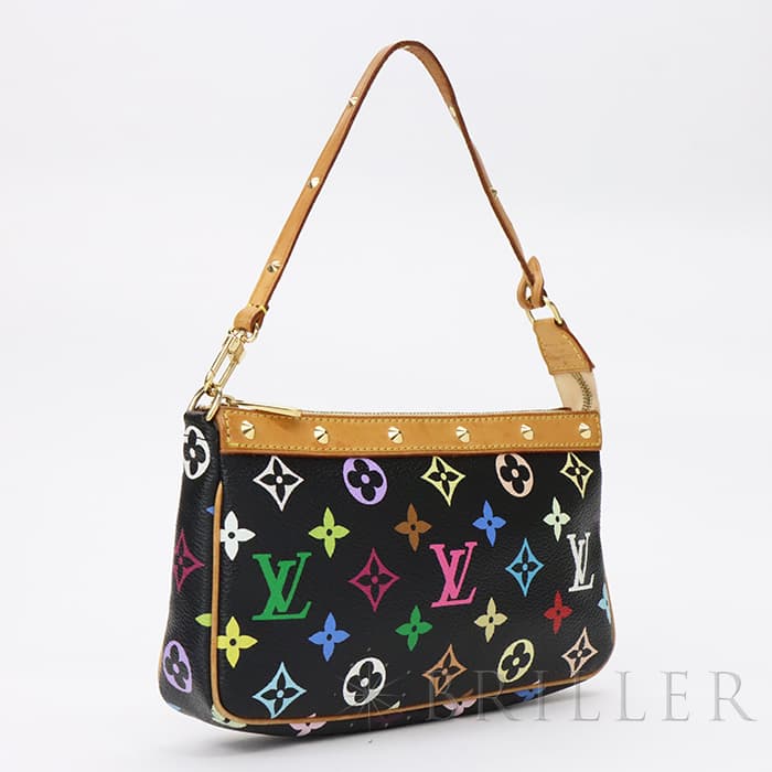 LOUIS VUITTON  ルイ・ヴィトン ポシェット・アクセソワール ノワール マルチカラーブラック M92648 12