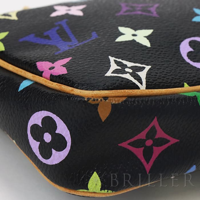 LOUIS VUITTON  ルイ・ヴィトン ポシェット・アクセソワール ノワール マルチカラーブラック M92648 25