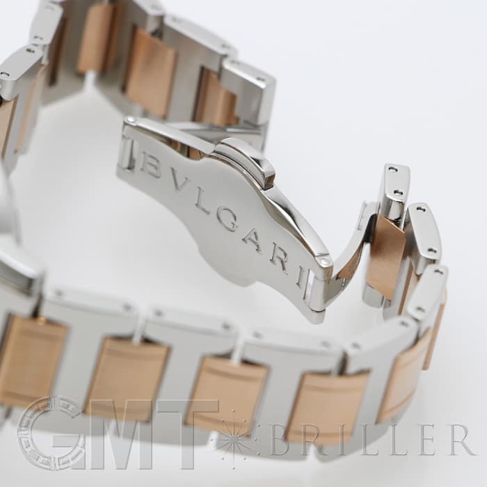 BVLGARI ブルガリ ブルガリ・ブルガリ ブラウン 12Pダイヤ BBL33C11SPG/12 22