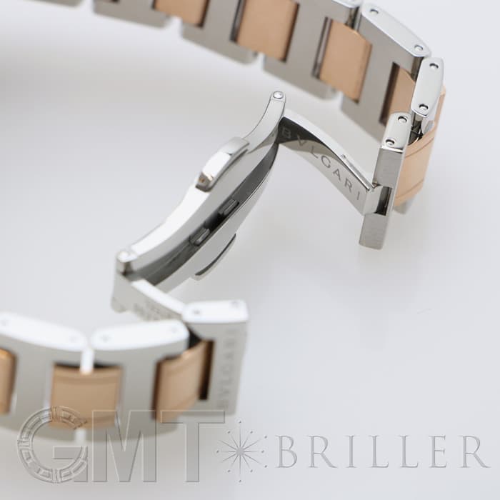 BVLGARI ブルガリ ブルガリ・ブルガリ ブラウン 12Pダイヤ BBL33C11SPG/12 25