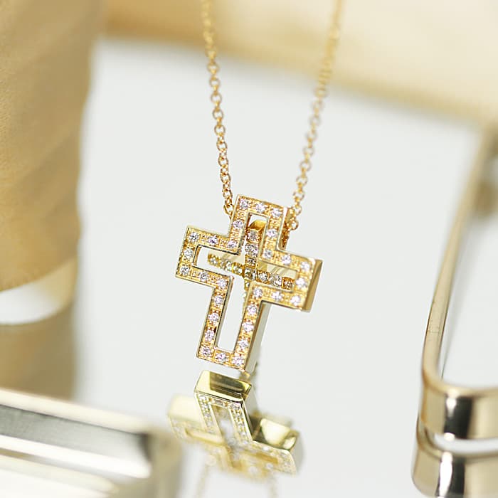 Damiani ダミアーニ ベルエポック ネックレス XXS イエローゴールド ダイヤモンド 20083571 2