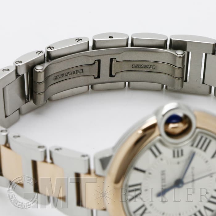CARTIER カルティエ バロンブルー ドゥ カルティエ シルバー 33mm W2BB0023 18
