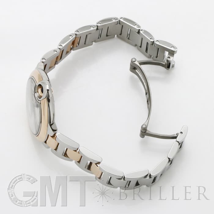 CARTIER カルティエ バロンブルー ドゥ カルティエ シルバー 33mm W2BB0023 24