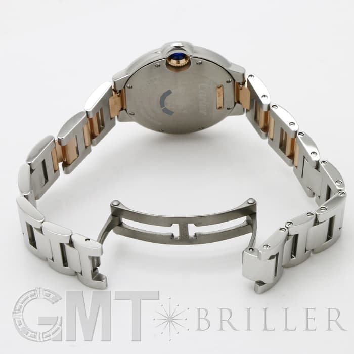 CARTIER カルティエ バロンブルー ドゥ カルティエ シルバー 33mm W2BB0023 25