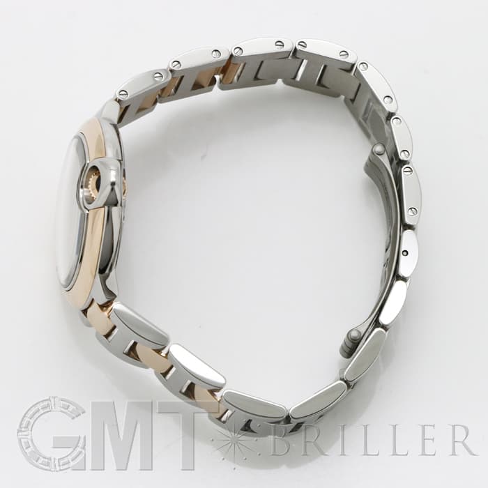 CARTIER カルティエ バロンブルー ドゥ カルティエ シルバー 33mm W2BB0023 27
