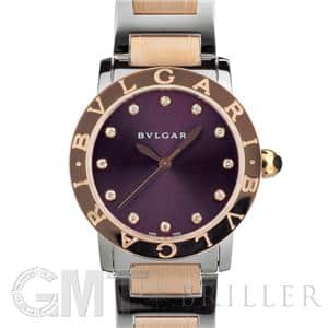 BVLGARI ブルガリ ブルガリ・ブルガリ オートマティック 33mm パープル SS/PG BBL33C7SPG/12
