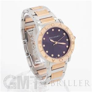 BVLGARI ブルガリ ブルガリ・ブルガリ オートマティック 33mm パープル SS/PG BBL33C7SPG/12