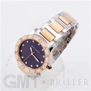 BVLGARI ブルガリ ブルガリ・ブルガリ オートマティック 33mm パープル SS/PG BBL33C7SPG/12