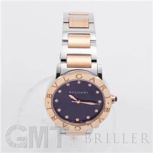 BVLGARI ブルガリ ブルガリ・ブルガリ オートマティック 33mm パープル SS/PG BBL33C7SPG/12