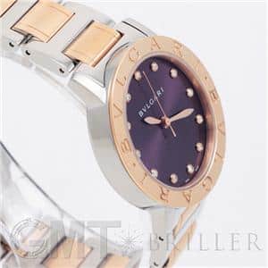 BVLGARI ブルガリ ブルガリ・ブルガリ オートマティック 33mm パープル SS/PG BBL33C7SPG/12