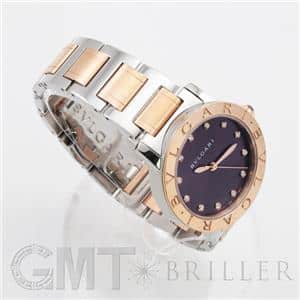 BVLGARI ブルガリ ブルガリ・ブルガリ オートマティック 33mm パープル SS/PG BBL33C7SPG/12