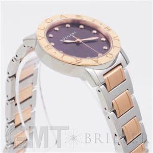 BVLGARI ブルガリ ブルガリ・ブルガリ オートマティック 33mm パープル SS/PG BBL33C7SPG/12
