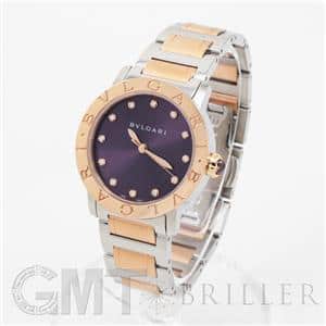 BVLGARI ブルガリ ブルガリ・ブルガリ オートマティック 33mm パープル SS/PG BBL33C7SPG/12