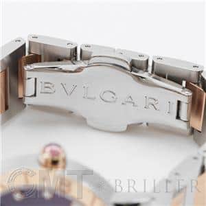 BVLGARI ブルガリ ブルガリ・ブルガリ オートマティック 33mm パープル SS/PG BBL33C7SPG/12