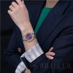 BVLGARI ブルガリ ブルガリ・ブルガリ オートマティック 33mm パープル SS/PG BBL33C7SPG/12