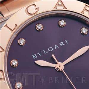 BVLGARI ブルガリ ブルガリ・ブルガリ オートマティック 33mm パープル SS/PG BBL33C7SPG/12