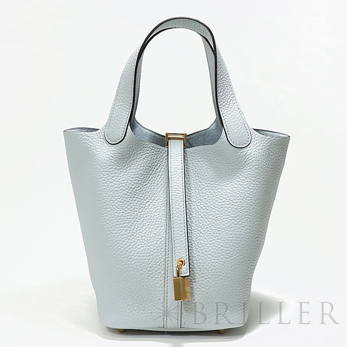 SALE／78%OFF】 エルメス✩ピコタンPM✩新品未使用✩ブルーペール 