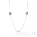 Damiani ダミアーニ マルゲリータ ネックレス ホワイトゴールド ダイヤモンド 20094326 1