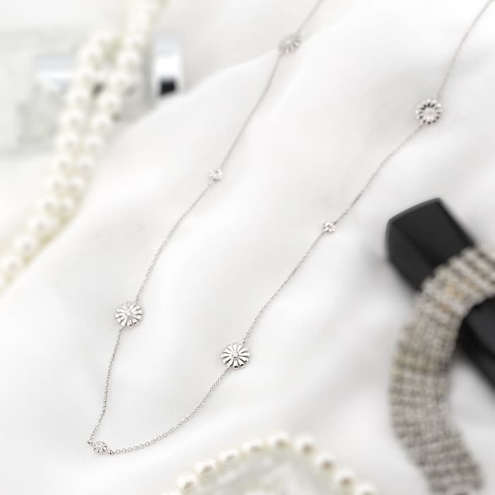 Damiani ダミアーニ マルゲリータ ネックレス ホワイトゴールド ダイヤモンド 20094326 2